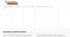 Desktop Screenshot of creativ-eventz.nl